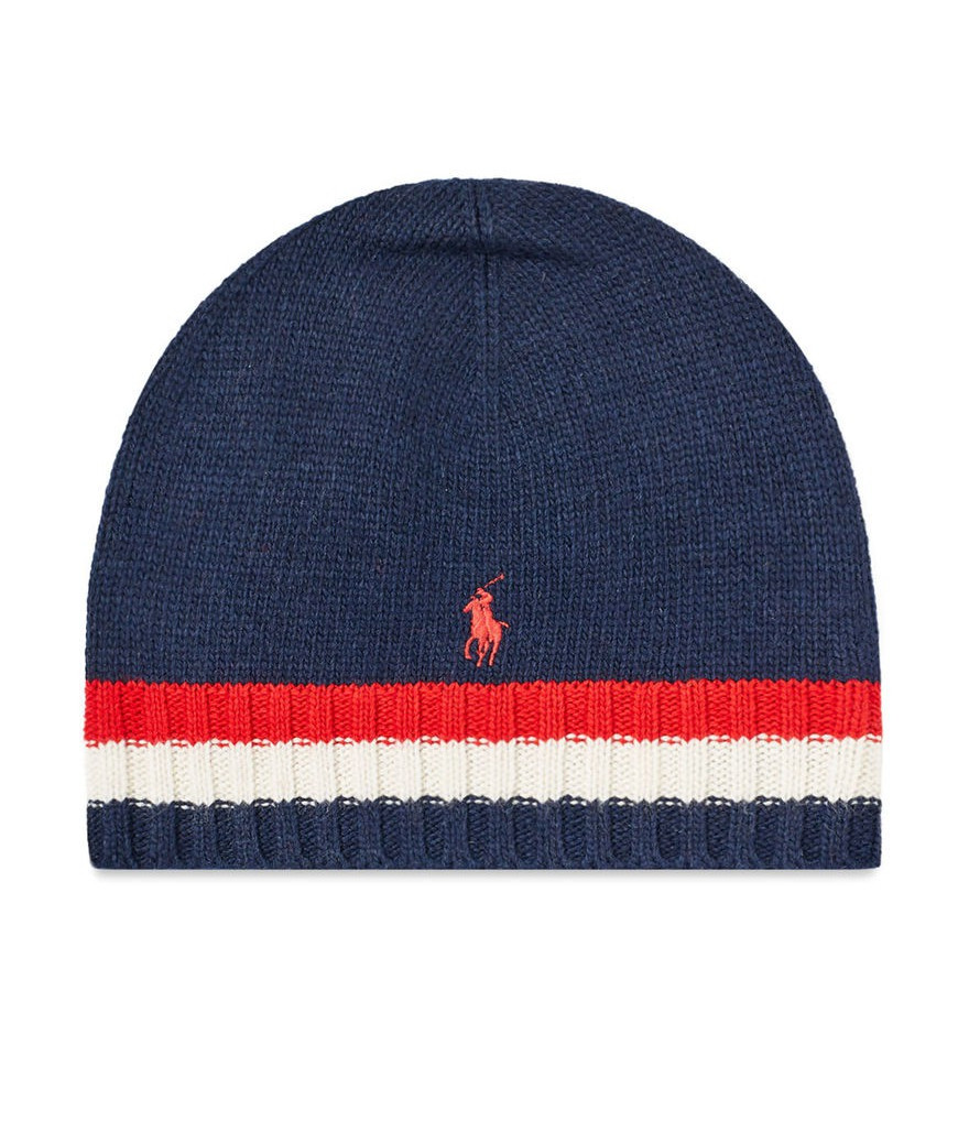 Bonnet Ralph Lauren Drapeau US et logo
