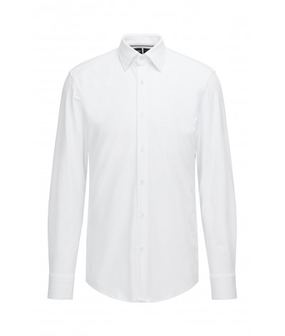 Chemise fleurie à manches courtes Coton BOSS by HUGO BOSS pour homme en coloris Blanc Homme Chemises Chemises BOSS by HUGO BOSS 
