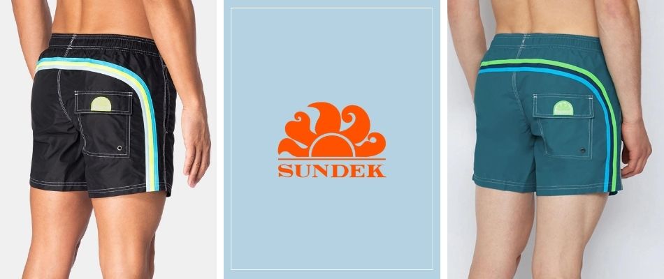 Sundek short de bain à taille élastique M504BDTA100-94801 – SUNDEK