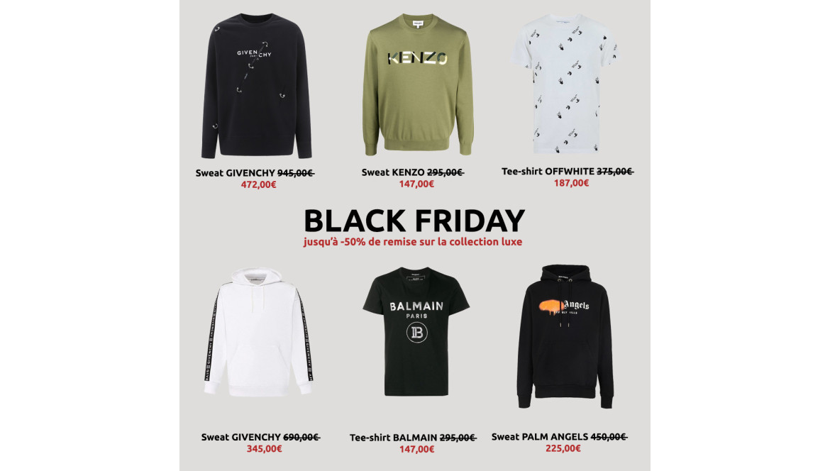 Ou acheter des vêtements de luxe pour homme pour le Black Friday à Lyon ?