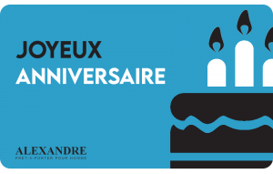 
			                        			Joyeux Anniversaire